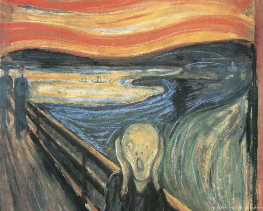 Edvard Munch The Scream   Wallpaper.