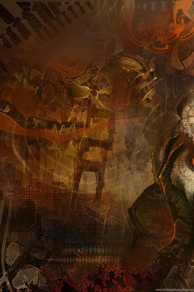 SuperHD.pics: Android Jones Hell The Scream Abstract Artwork ...