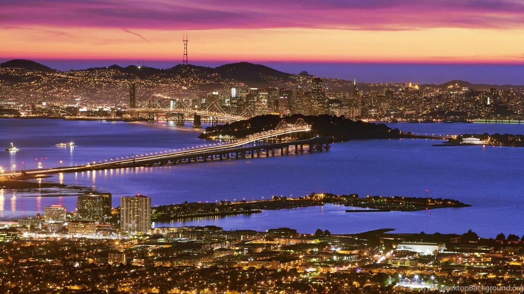 Downtown, Francisco, Hills, California, Buildings, Wallpapers ...