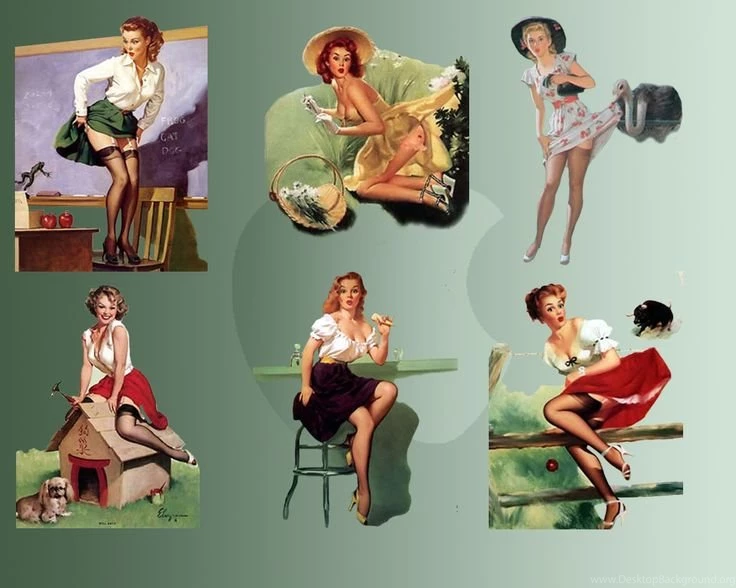 Free Wallpapers Vintage Pin Up Girl