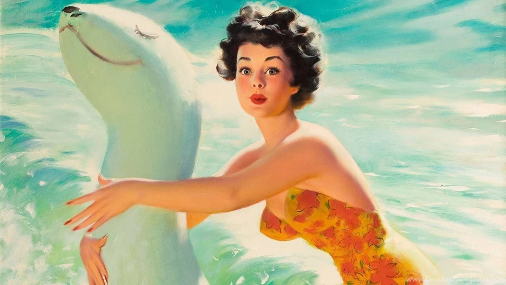 Pin Up Girl Painting Wallpapers Full HD [2400x1350]   Free ...