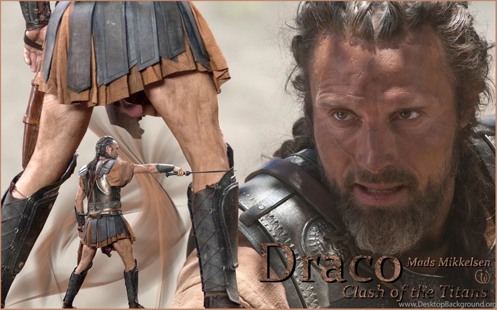 Mads Mikkelsen As Draco In Clash Of The Titans   Mads Mikkelsen ...