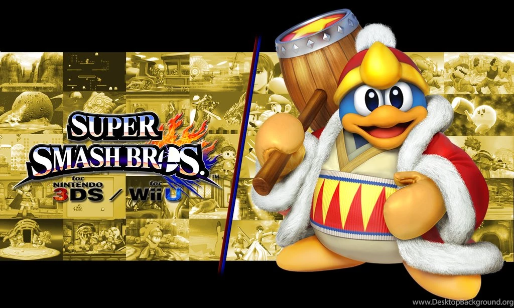 SSB For Wii U/3DS King Dedede Backgrounds By Shrooby On DeviantArt