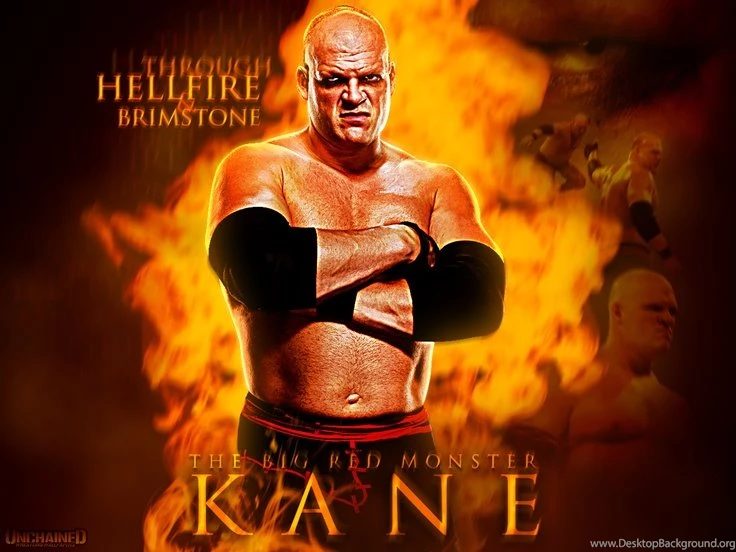 WWE Kane "Through Hellfire & Brimstone" Wallpaper. ~ Unchained WWE ...