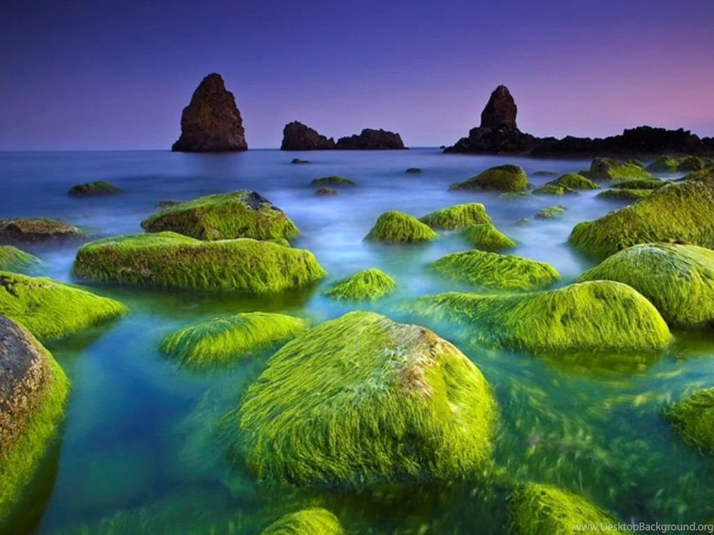 Wallpapers Sea Green Inspirable Clouds Travelization 1024x768 ...