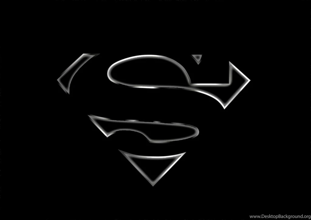 Superman Logo Wallpapers Black