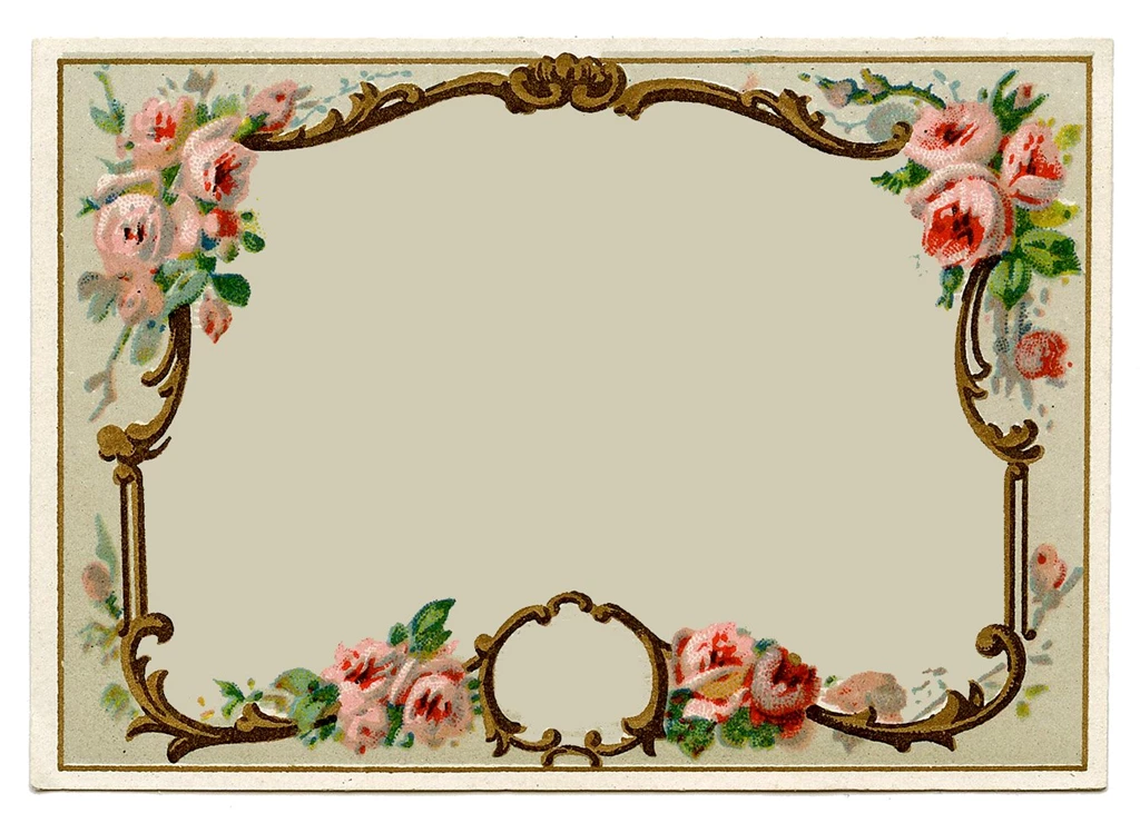Vintage Fruit Crate Label