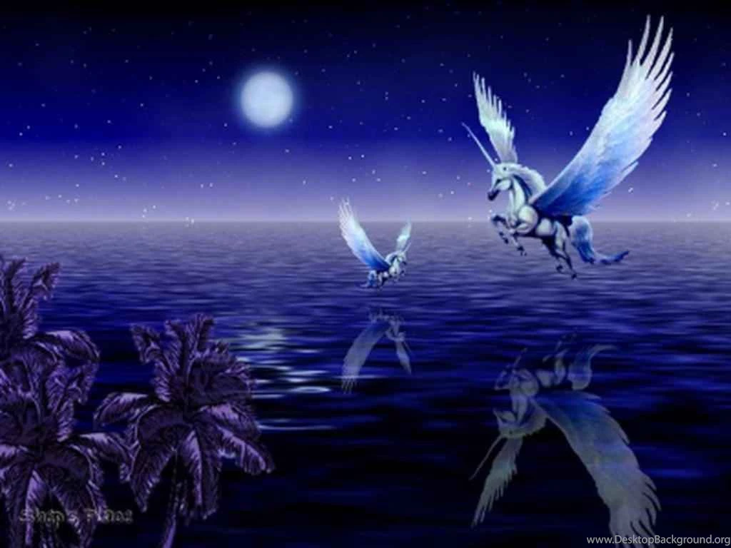 Fantasy Animals Pegasus Unicorn