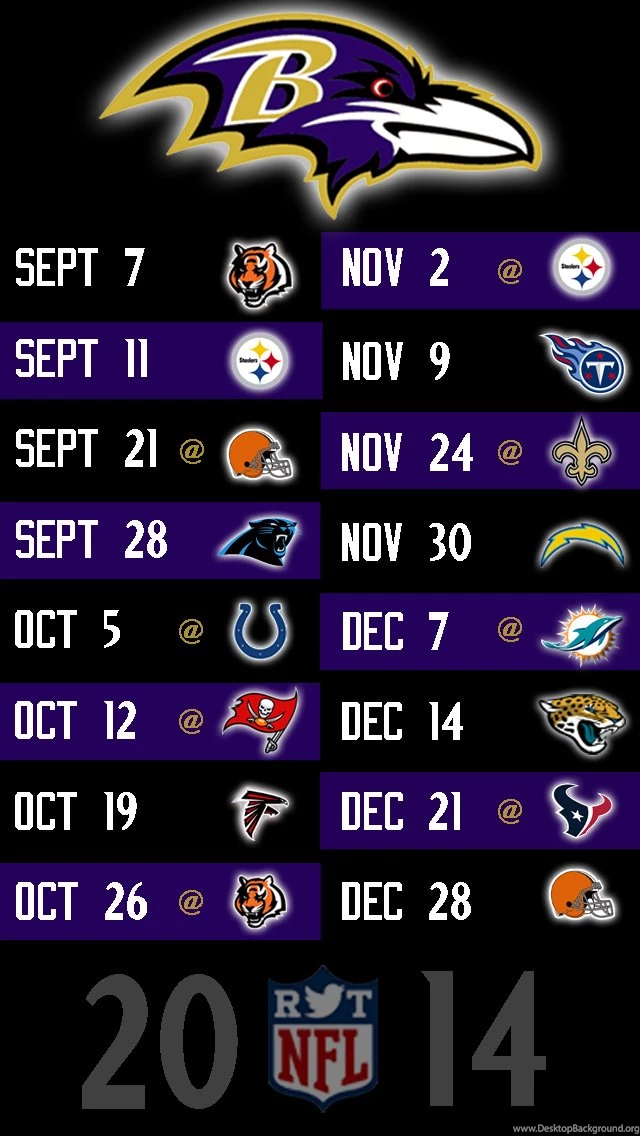 2014 NFL Schedule Wallpapers For iPhone 5 Page 3 Of 8 @NFLRT