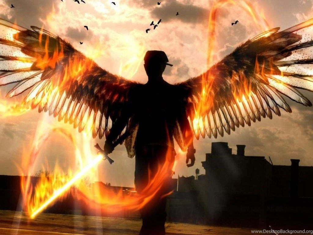 WARRIOR ANGEL WALLPAPER (