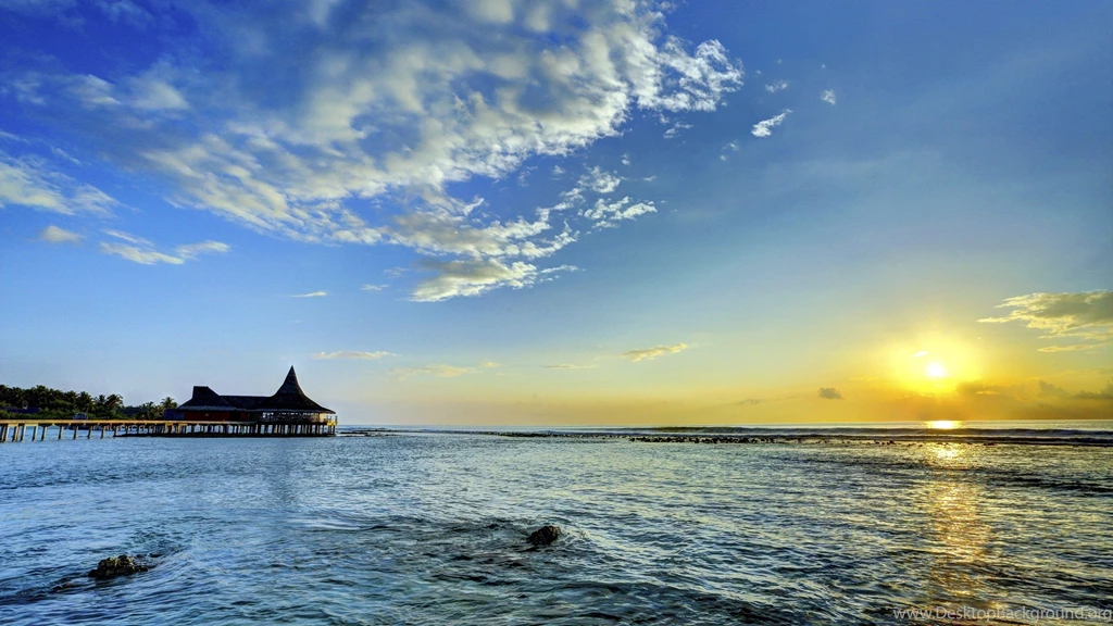 Beaches: Sunrise Beach Scenic Relaxing Tranquil Background Images ...