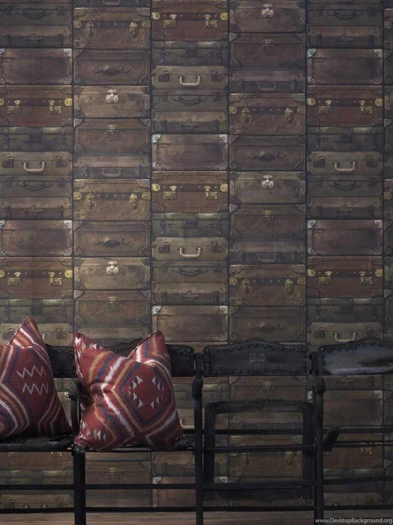 Luggage Wallpapers   View Designs   Wallpapers   Andrew Martin