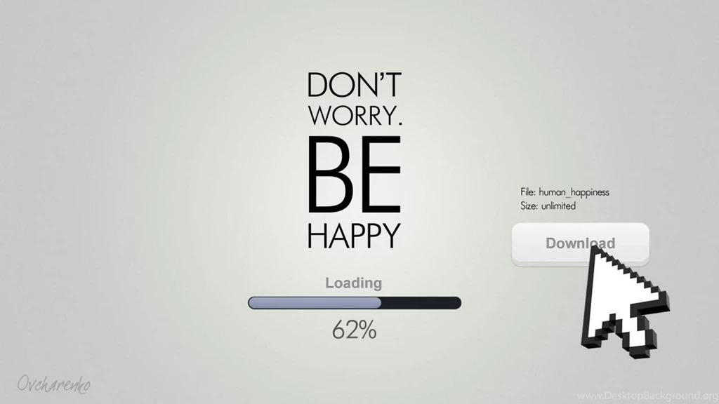 Be Happy Quote Wallpapers