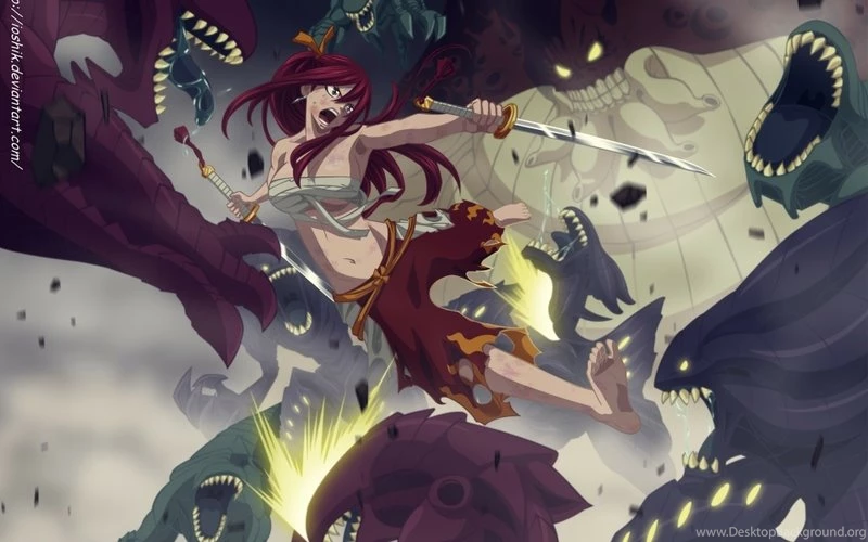 Fairy Tail Scarlet Erza 1920x1200 Wallpapers – Anime Fairy Tail HD ...