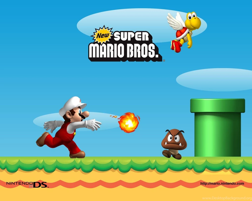 5 New Super Mario Bros. HD Wallpapers