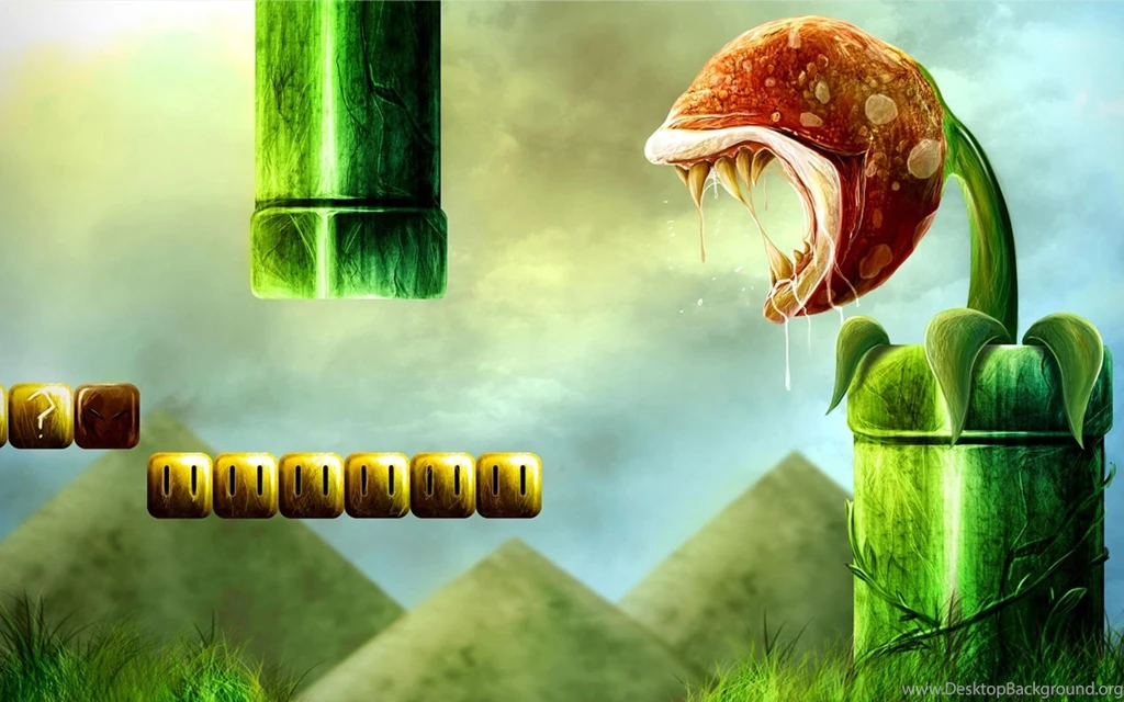 Cube U30GT2 Wallpaper: Horror Mario Bros Mobile Android Wallpapers