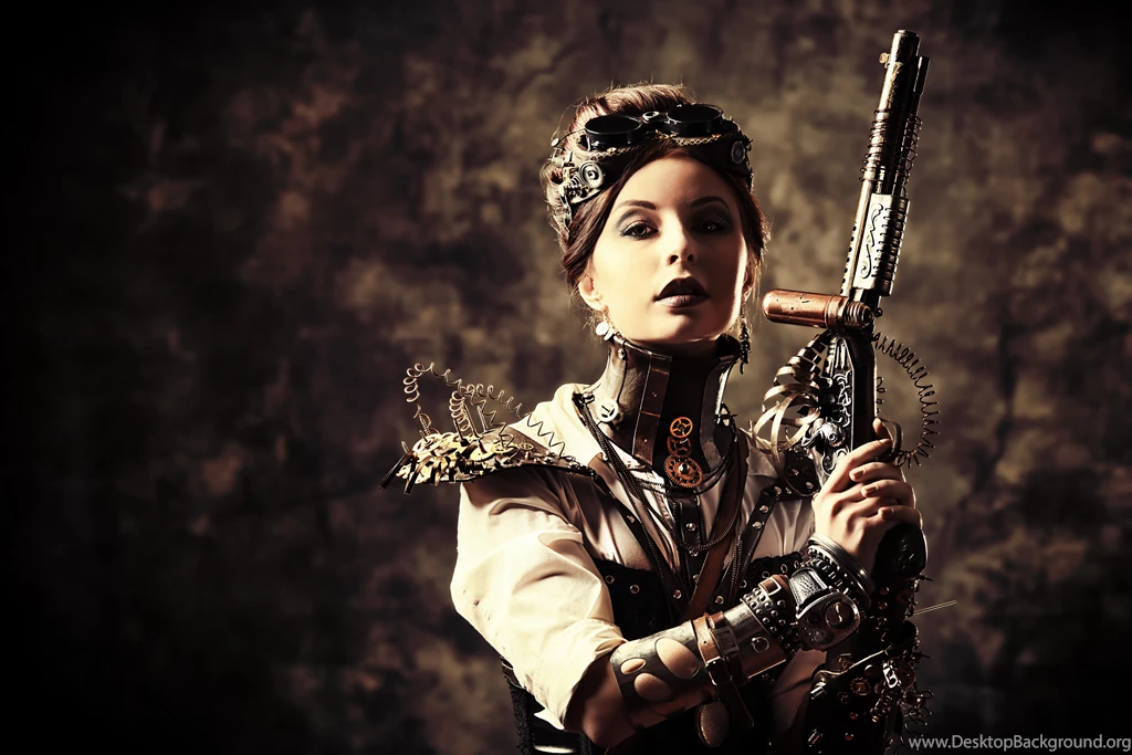 Girl With A Weapon, Steampunk Wallpapers And Images   Wallpapers ...
