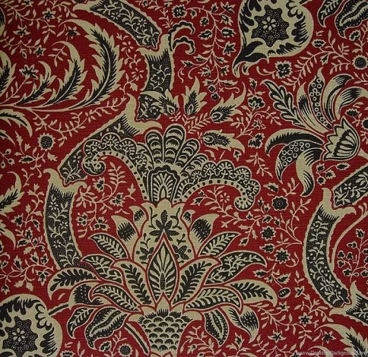 Indian Linen Fabric By William Morris Sanderson