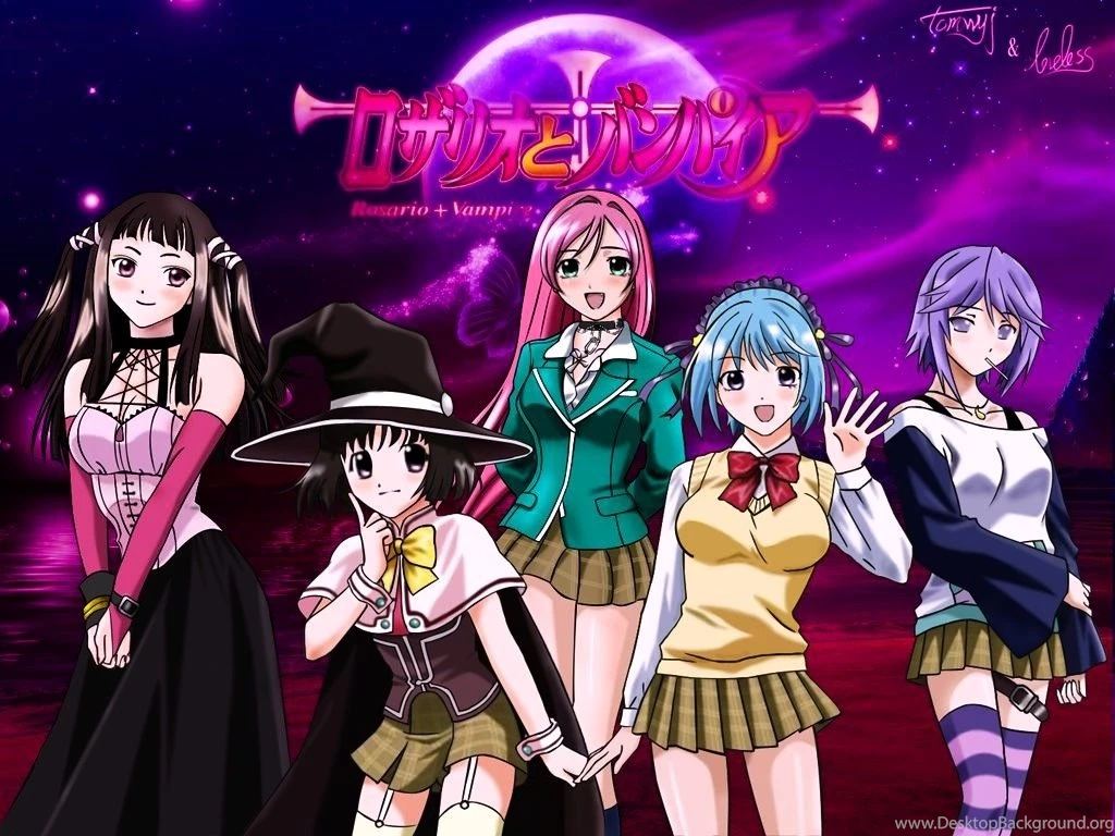 1680x1050px Rosario Vampire