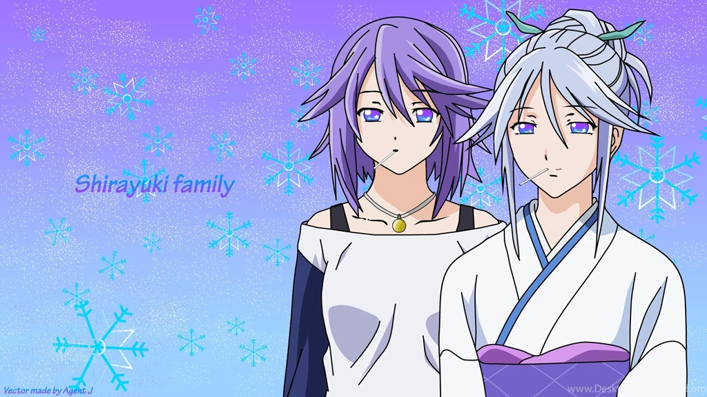 Shirayuki Mizore Japanese Clothes Rosario To Vampire Wallpapers ...