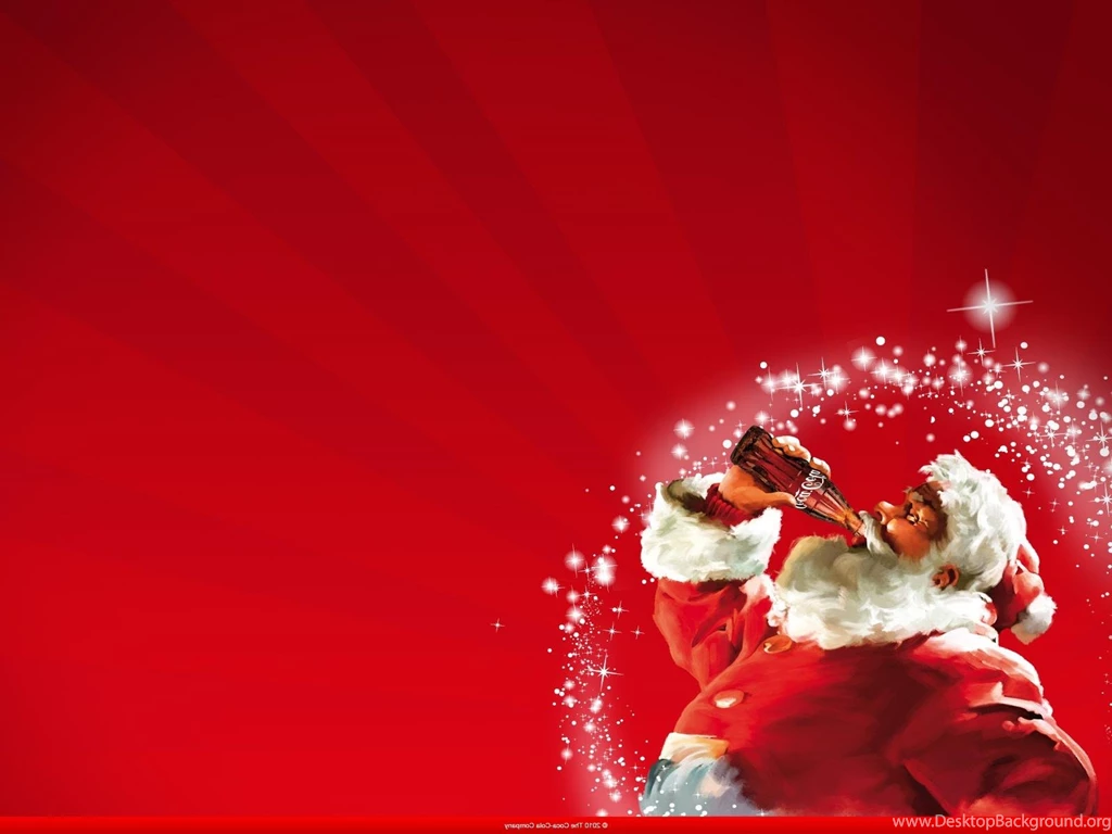 Coca cola New Year Santa Claus