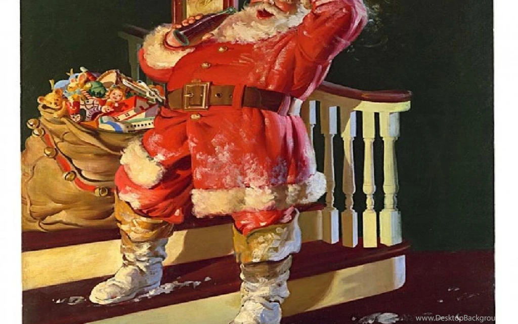 COCA COLA SANTA 4 WALLPAPER (