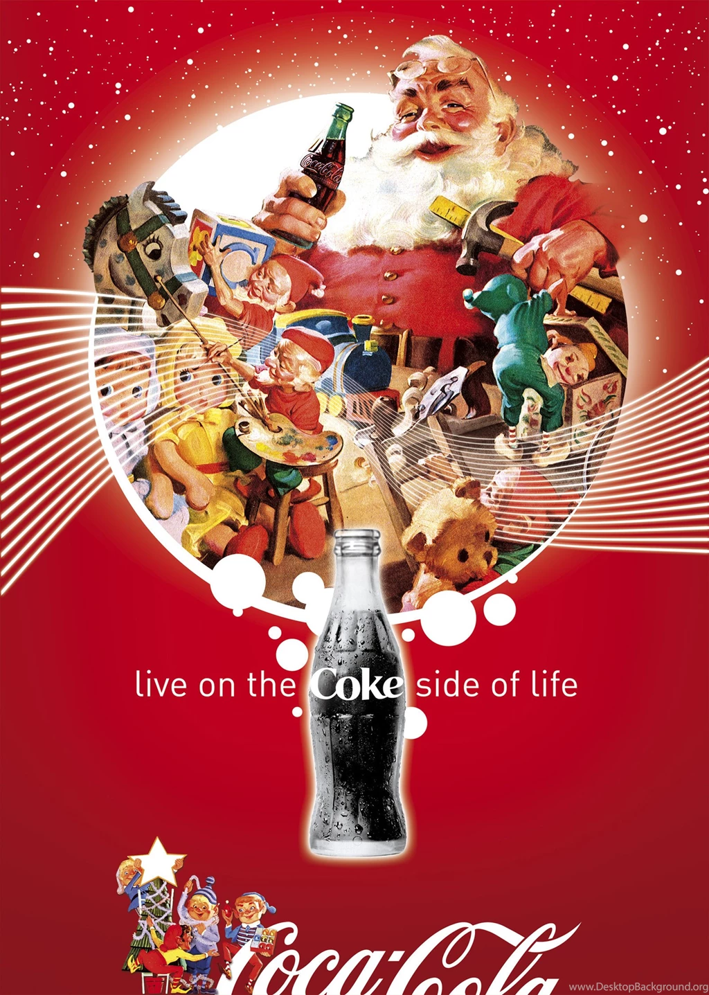 Coca Cola Santa Christmas By Coca Cola ArtGallery On DeviantArt