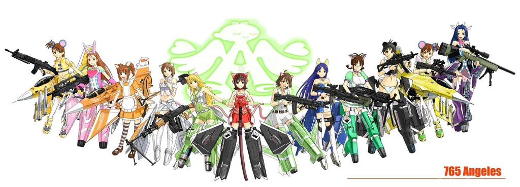 Mecha Musume Group Anime & Manga Wallpapers