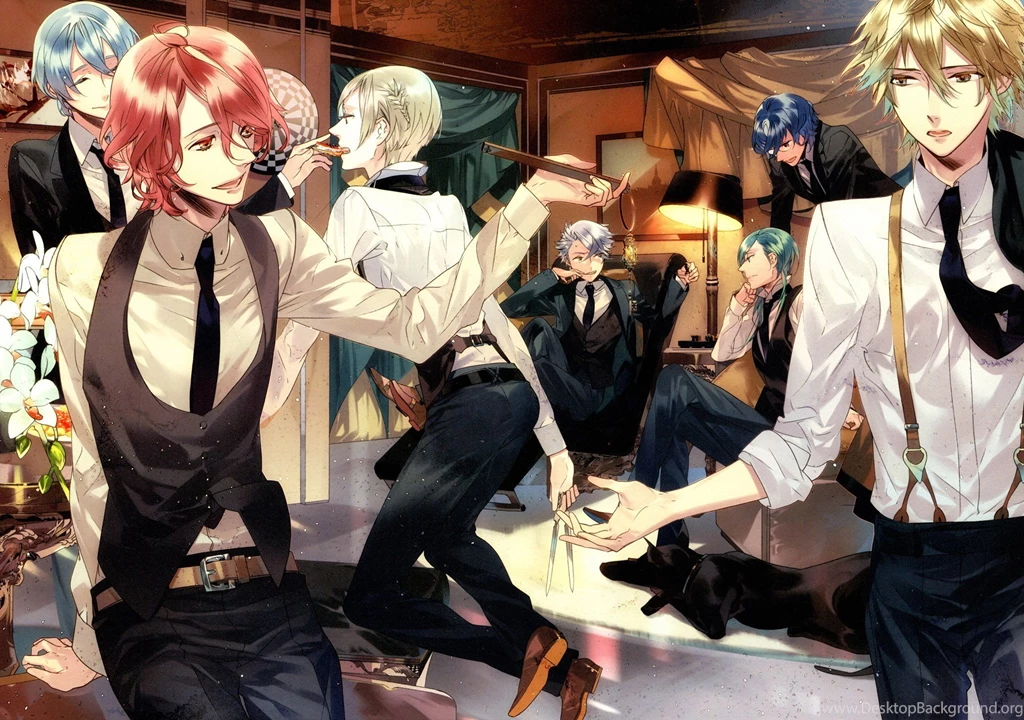 Starry Sky Series Anime Group Characters Friend Males Wallpapers ...