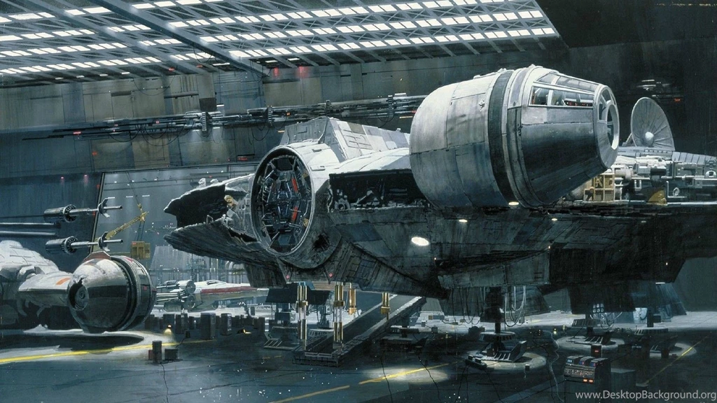 Star Wars, Millennium Falcon, Spaceship Wallpapers HD / Desktop ...