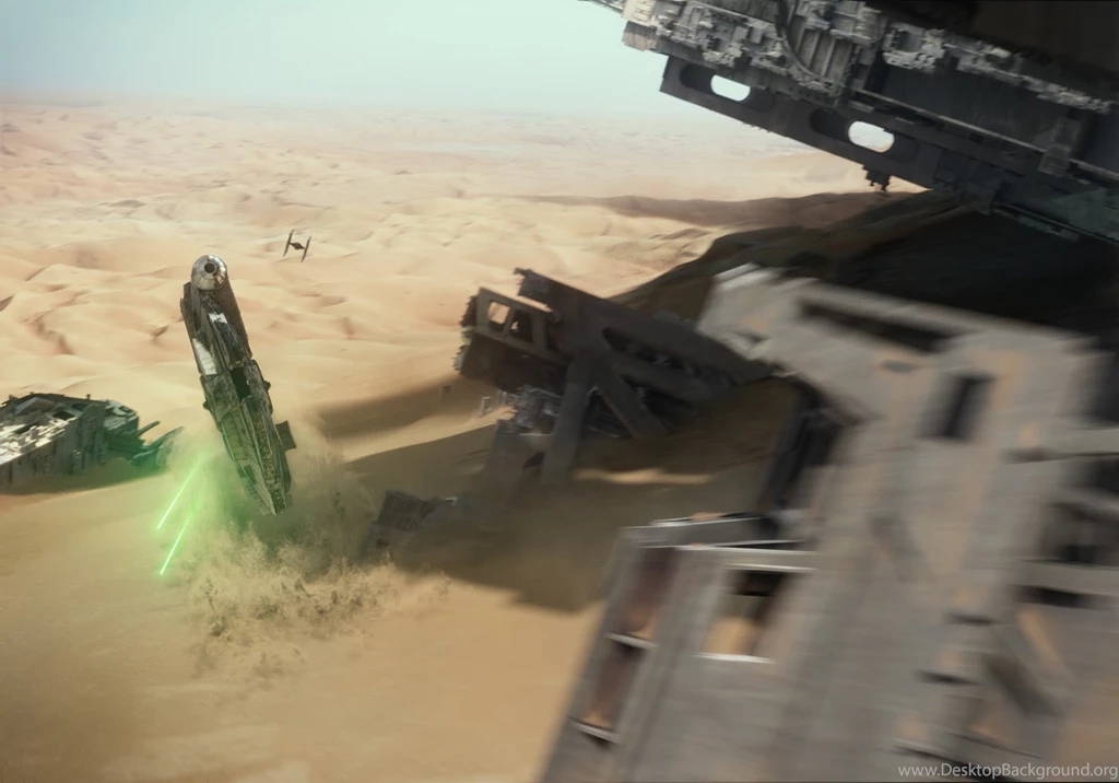 STAR WARS: THE FORCE AWAKENS   2 Millennium Falcon Images Worthy ...