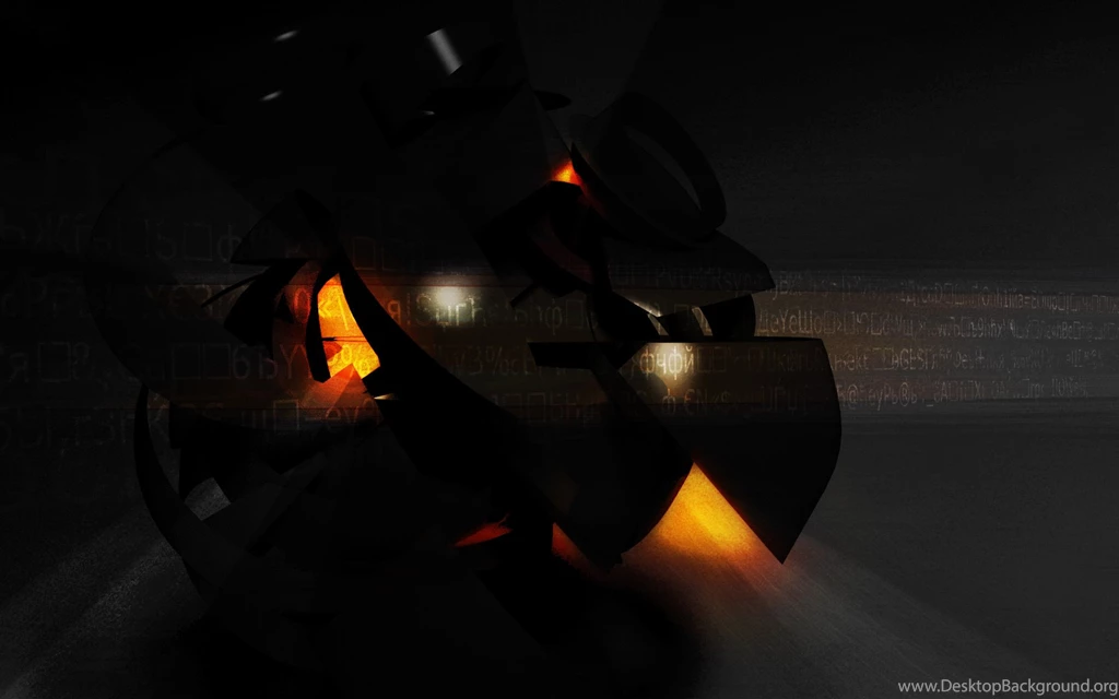 Black Orange Wallpapers Wide   Ndemok.com