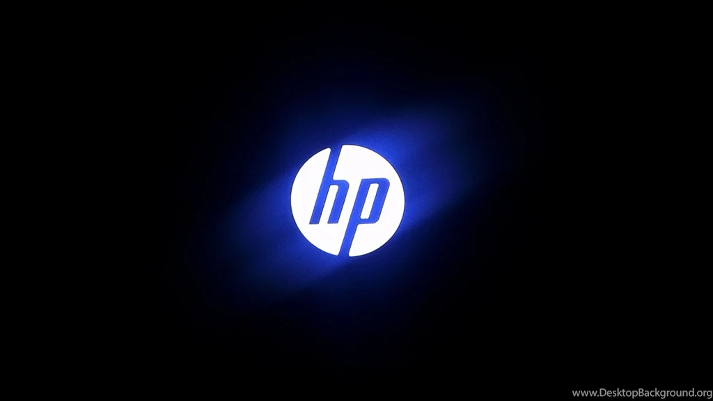 1366x768 HP Logo Desktop PC And Mac Wallpapers