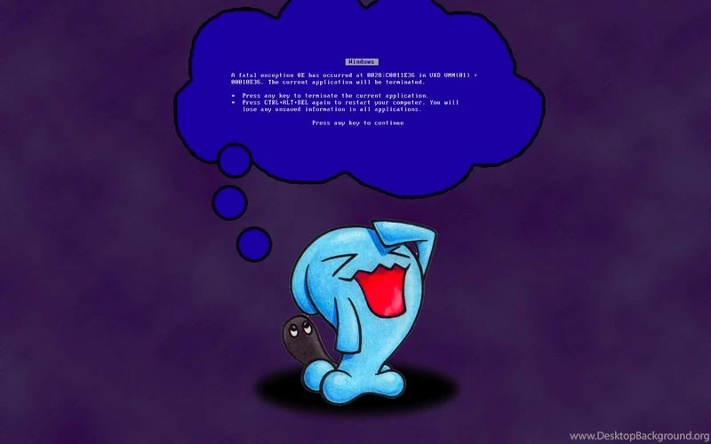 Pokemon,Blue Screen Of Death Pokemon Blue Screen Of Death 1280x800 ...
