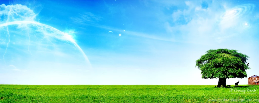 Dreamy Digital Landscape Wallpapers   Dual Screen Wallpapers ...