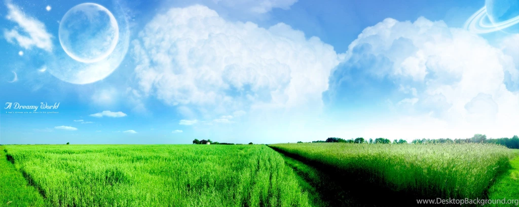 Dreamy Digital Landscape Wallpapers   Dual Screen Wallpapers ...