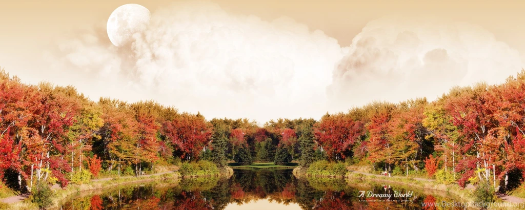 Dreamy Digital Landscape Wallpapers   Dual Screen Wallpapers ...