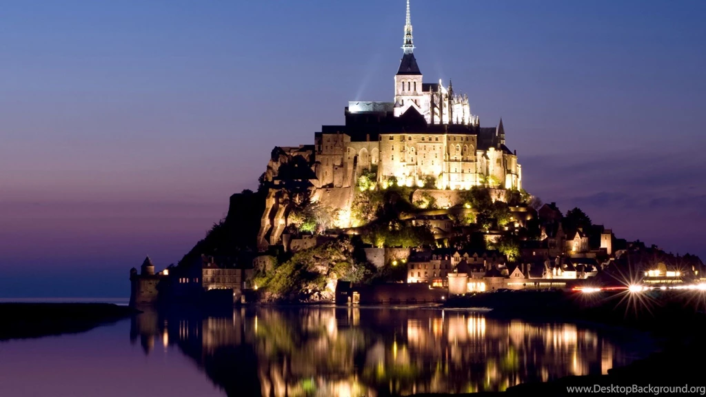 Wallpapers Mont Saint Michel Normandy France Europe Hd 1920x1080 ...