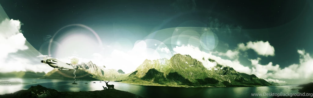 3360×1050 Desktop Wallpapers Chaotic.signal