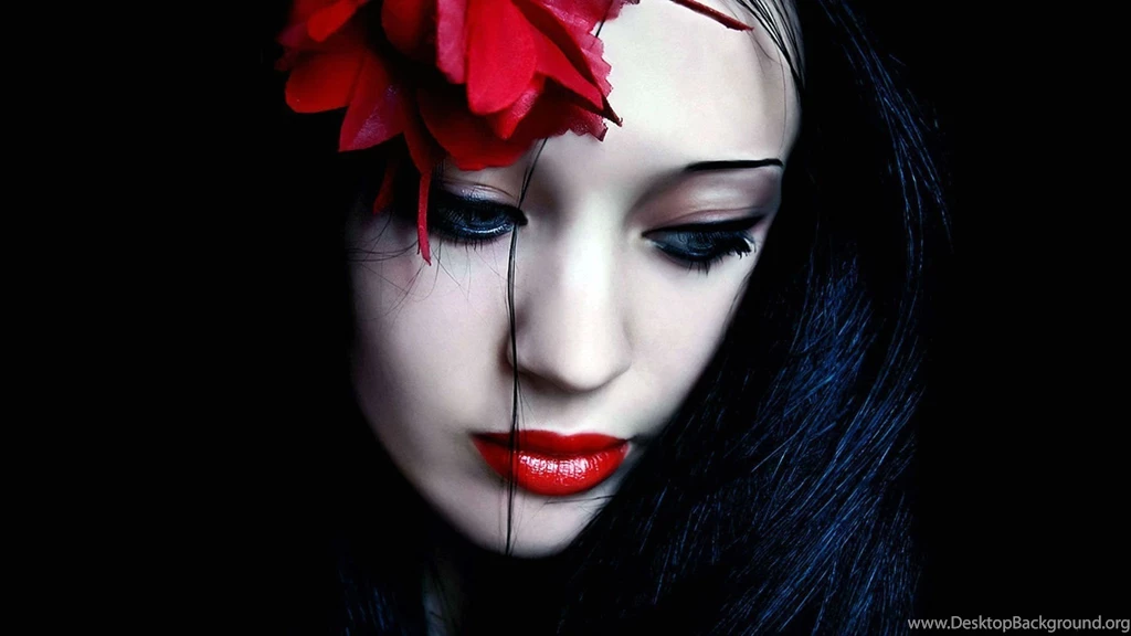 Dark Horror Fantasy Gothic Women Blood Vampire Wallpapers ...