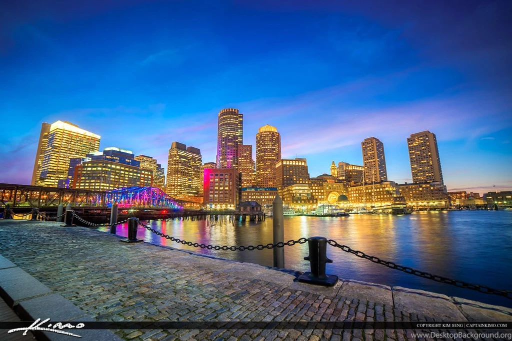 Boston Skyline Harborwalk