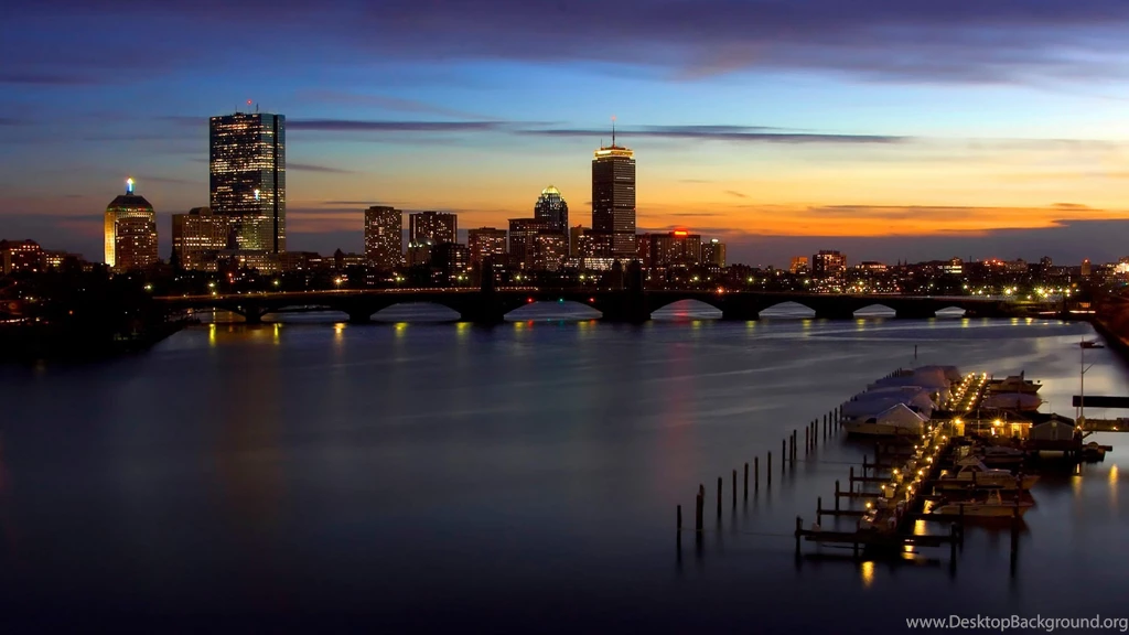 Download Skyline Boston Wallpapers 2560x1440