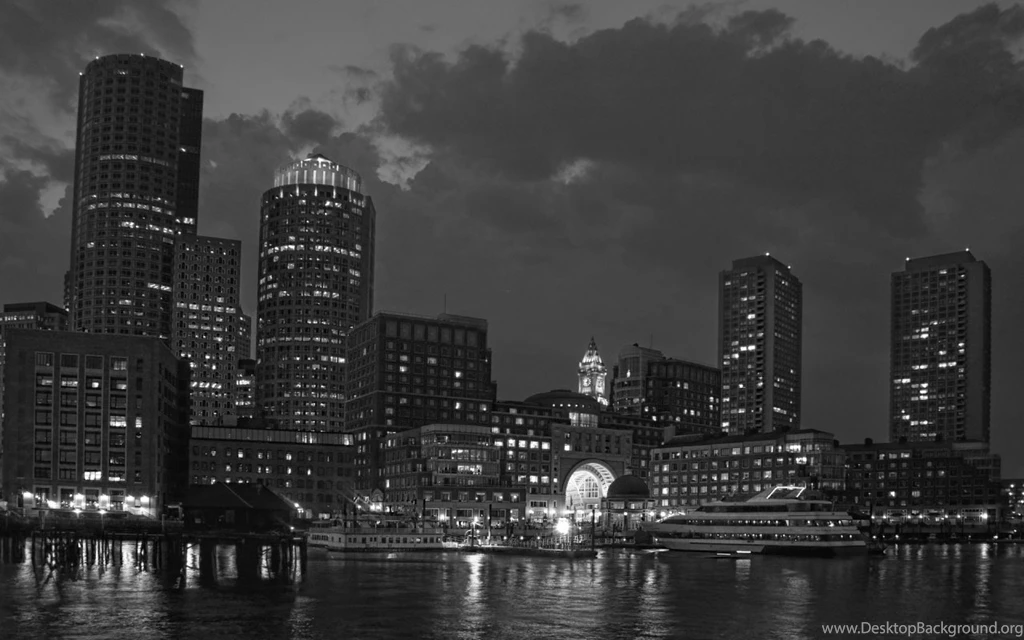 Boston Skyline 1280x800 Wallpapers