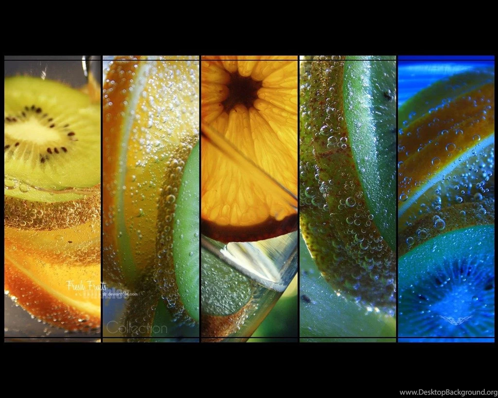 Fruit Collection Bubbles Fresh Fruits HD Wallpapers Wallpapers ...