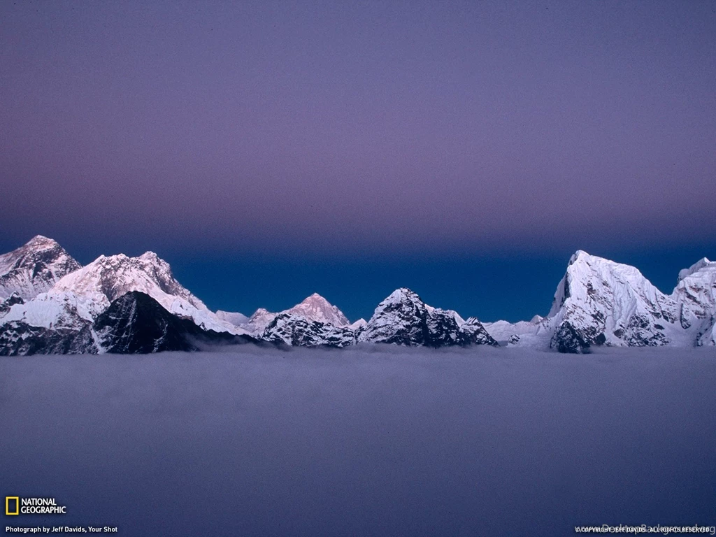 Mount Everest At Dusk