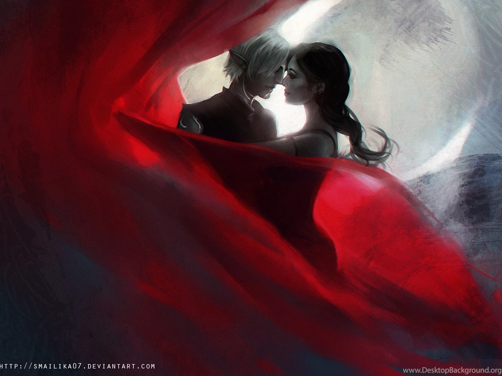 Couple Valentine Dragon Age Dragon Age 2 Fenris Hawke Wallpapers ...