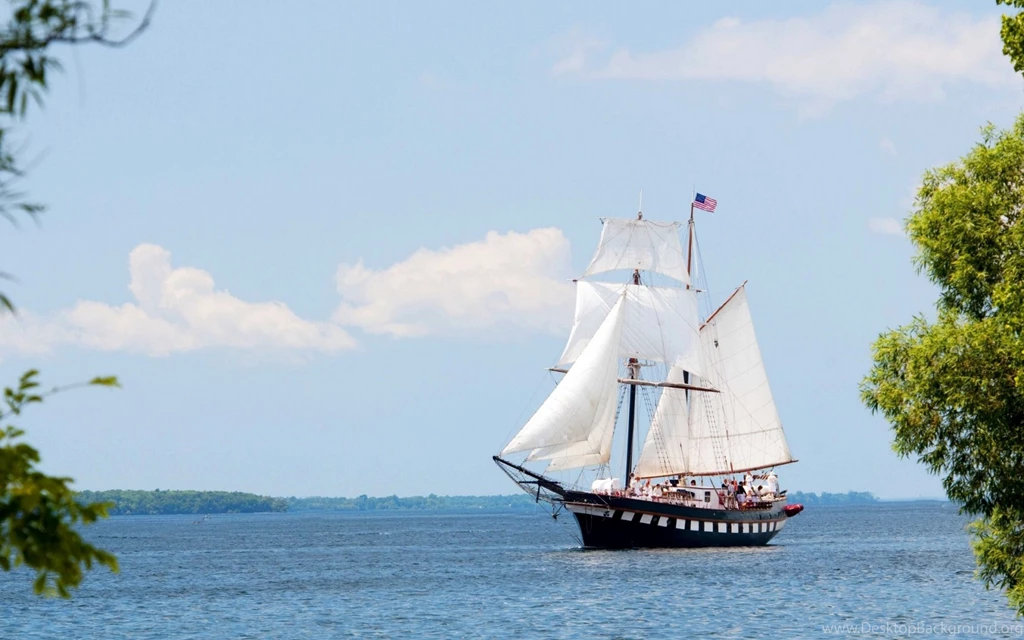 Download Wallpapers 3840x2400 Sailboat, White, Sail, Mast, Ship ...