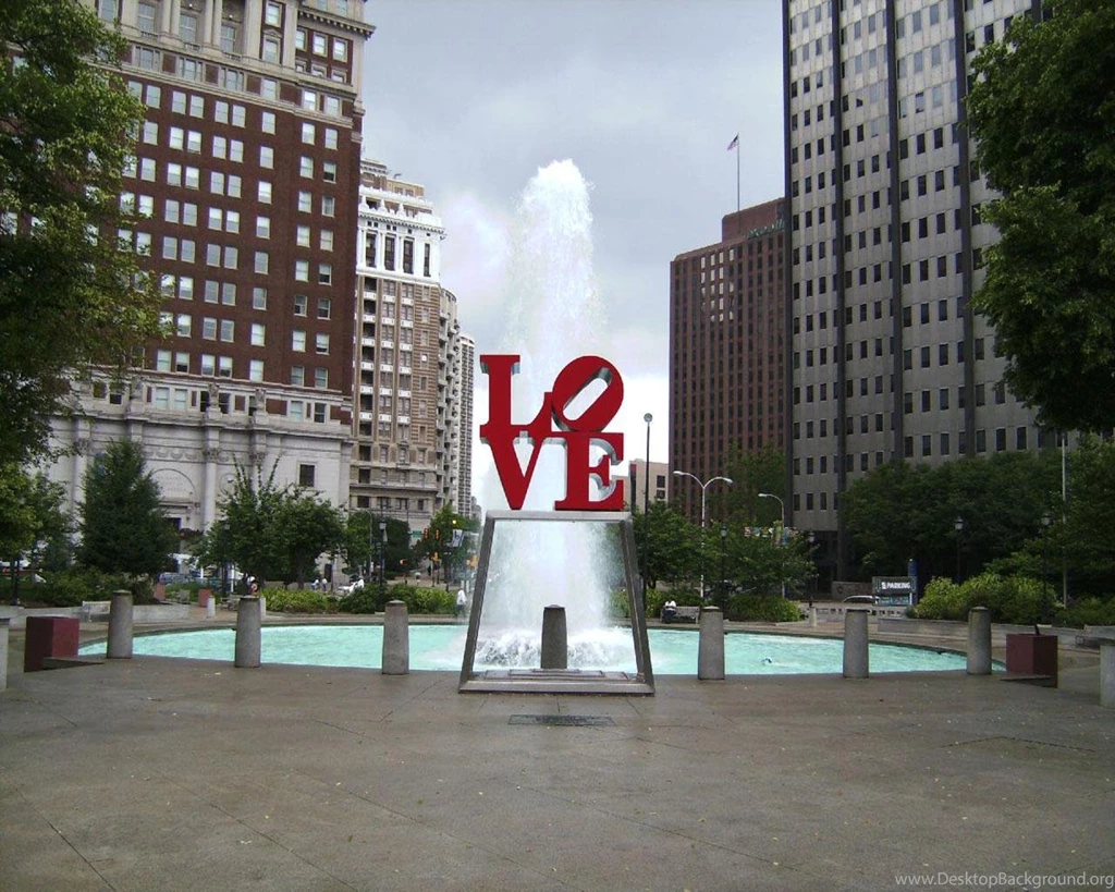 Best City Philadelphia Love Park 1280x1024 Wallpapers