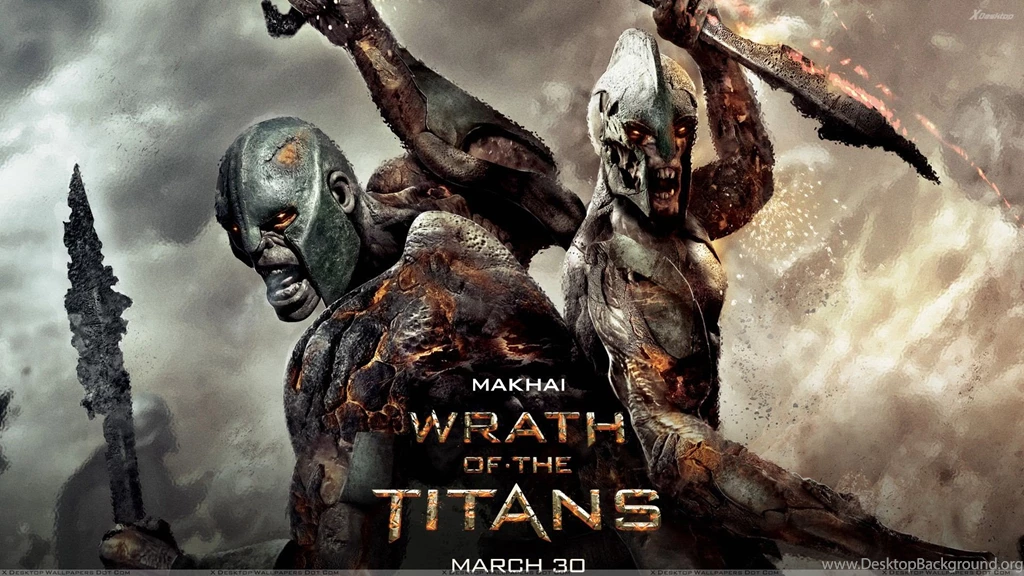 Wrath Of The Titans – Spencer Wilding As Minotaur Screaming Wallpapers