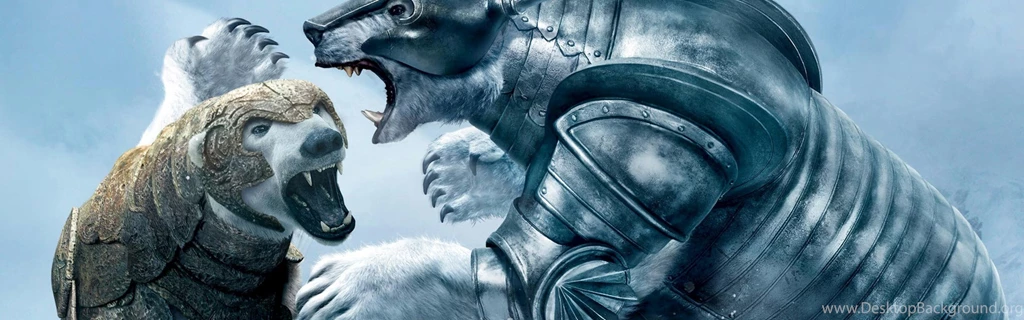 Download Wallpapers 3840x1200 The Golden Compass, Battle, Bears ...